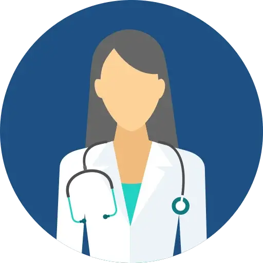 Illustrated female doctor avatar for Dr. Omolola Obadan